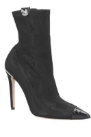 škornji Elisabetta Franchi 	črna	