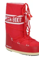 zimski čevlji nylon Moon Boot 	rdeča	