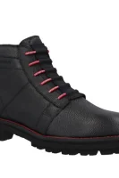 usnjeni čevlji Emporio Armani 	črna	