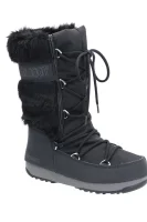 Ogrevane zimski čevlji MONACO Moon Boot 	črna	