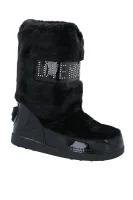 zimski čevlji Love Moschino 	črna	