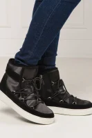 zimski čevlji pulse z satin Moon Boot 	črna	