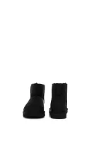 Usnjeni zimski čevlji CLASSIC MINI UGG 	črna	
