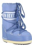 zimski čevlji nylon Moon Boot 	svetlo modra barva	