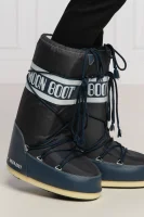 Ogrevane zimski čevlji Moon Boot 	temno modra	
