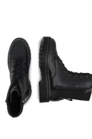 Usnjeni čevlji Versace Jeans Couture 	črna	