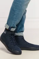 Platnene superge Tommy Jeans 	temno modra	