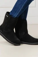 skórzane zimski čevlji paterson classic lo EMU Australia 	črna	