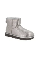 Usnjeni zimski čevlji UGG 	srebrna	