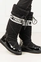 Ogrevane zimski čevlji My Twin 	črna	