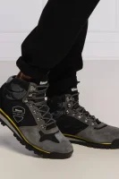 pohodniški čevljie akron01 | z dodatkom usnja BLAUER 	črna	