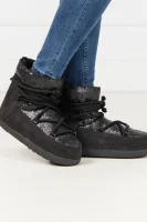 usnjeni zimski čevlji sequin INUIKII 	črna	