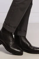 Usnjeni čevlji Edenlug BOSS BLACK 	rjava	