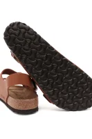 Usnjeni sandali Milano Birkenstock 	rjava	