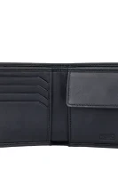 skórzany denarnica u-bahn HUGO 	črna	