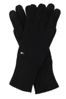 rokavice soft knit Tommy Hilfiger 	črna	