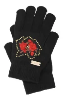 rokavice in love Guess 	črna	
