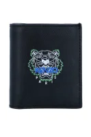 skórzany denarnica Kenzo 	črna	