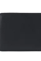 skórzany denarnica majestic s_6 cc BOSS BLACK 	črna	