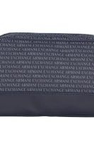 toaletna torbica Armani Exchange 	temno modra	