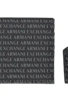 denarnica + obesek za ključe Armani Exchange 	črna	