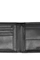 Usnjeno krilo denarnica TYLER Guess 	črna	