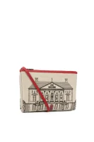 naramna torba/damska torbica brez ročajev portable home Love Moschino 	rdeča	