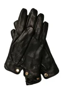 Usnjeni rokavice AMICO Marella 	črna	