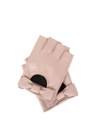 rokavice Karl Lagerfeld 	prašno roza	