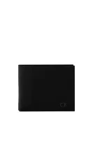 skórzany denarnica Calvin Klein 	črna	