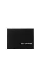 skórzany denarnica re-issue Calvin Klein 	črna	