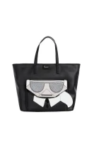 nakupovalna torba Karl Lagerfeld 	črna	