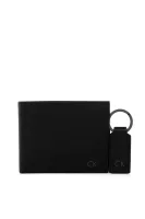 denarnica + obesek za ključe leon Calvin Klein 	črna	