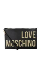 damska torbica brez ročajev Love Moschino 	črna	