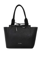 dvostranska nakupovalna torba isa Calvin Klein 	črna	