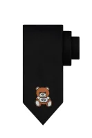 svilasto kravata Moschino 	črna	