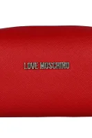 toaletna torbica Love Moschino 	rdeča	