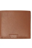 Usnjeno krilo denarnica Tommy Hilfiger 	rjava	
