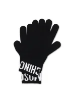 Rokavice | z dodatkom volne Moschino 	črna	