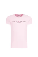 majica essential | regular fit Tommy Hilfiger 	prašno roza	