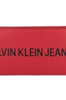 denarnica zip around Calvin Klein 	rdeča	