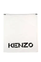 Usnjena torbica za okoli pasu/aktovka Kenzo 	črna	