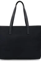 nakupovalna torba k/ikonik tote | z dodatkom usnja Karl Lagerfeld 	črna	