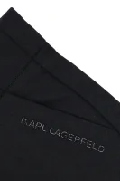 Hlače | Slim Fit Karl Lagerfeld Kids 	črna	