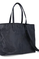 skórzana nakupovalna torba mick bandana Zadig&Voltaire 	črna	
