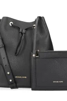 skórzany vrečka + torbica za okoli pasu cary Michael Kors 	črna	