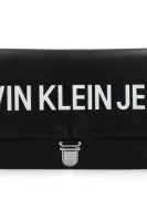 damska torbica brez ročajev sculpted lg ew clutch Calvin Klein 	črna	