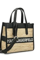 Naramna torba K/Skuare Karl Lagerfeld 	črna	