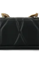 Usnjena naramna torba Dolce & Gabbana 	črna	