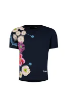 t-shirt rhode island | regular fit Desigual 	temno modra	